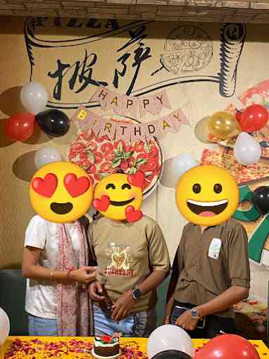Celebrating Birthday with Family & Friends